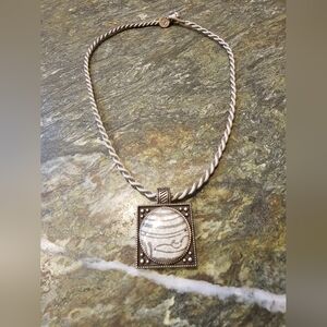 Magnabilities square pendant necklace